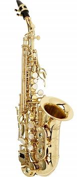 Allora Vienna Series Intermediate Curved Soprano Saxophone AASC-503