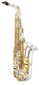 Jupiter Intermediate Eb Alto Saxophone, JAS1100SG