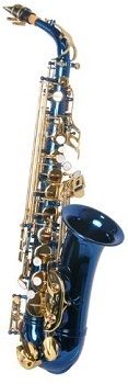New Blue Alto Saxophone