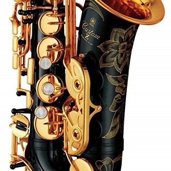 black-white-saxophone